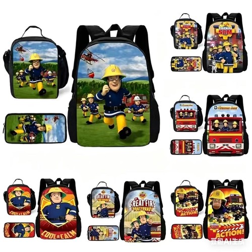 Fireman sam school backpack - school,