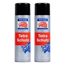 Tetrosyl Tetra Schutz Car Body Underseal Stone Chip Anti Rust Spray Can 500ml X2