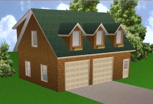 24x32 garage apartment - apartment, plans