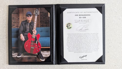 Epiphone joe bonamassa 1962 - epiphone,