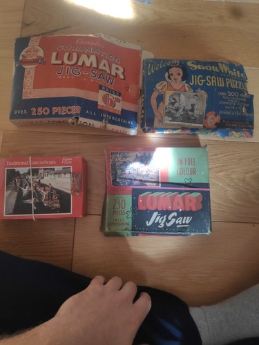 Vintage jigsaw puzzles - vintage,