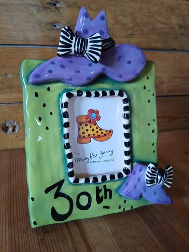 30th birthday ceramic photo - 30th,