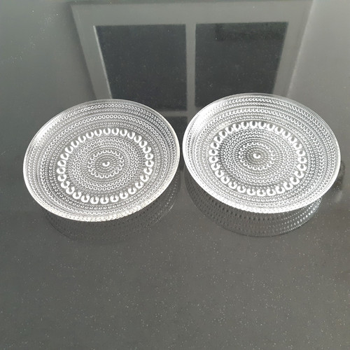 Iittala glass kastehelmi pair - iittala,