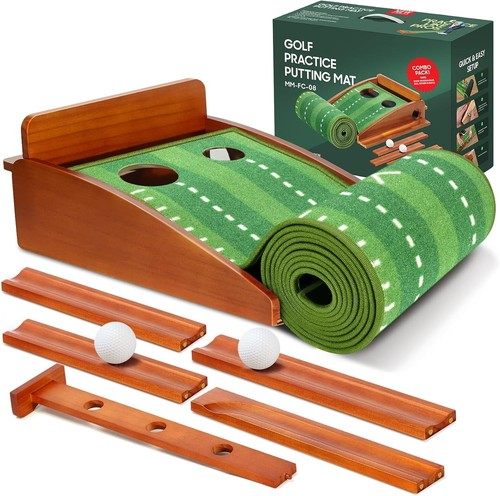 Golf putting mat green - golf,
