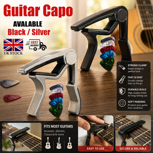 Guitar capo for acoustic and - guitar,