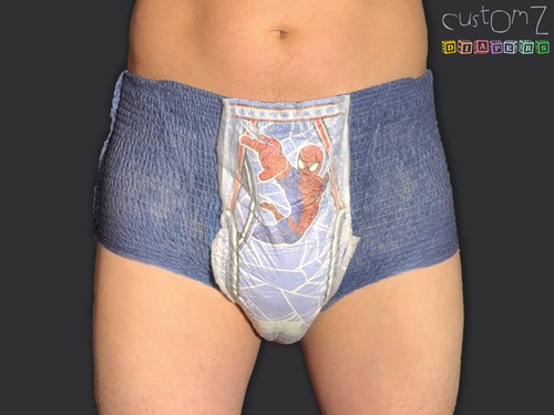 Customz super spidey abdl - spidey,