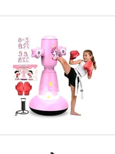 Punching bag for kids - punching,