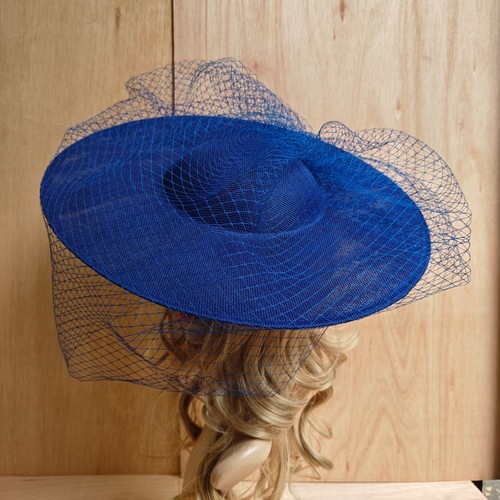 Royal blue veil veiling - blue,