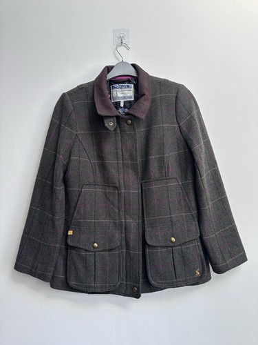 Joules ladies green check - green,
