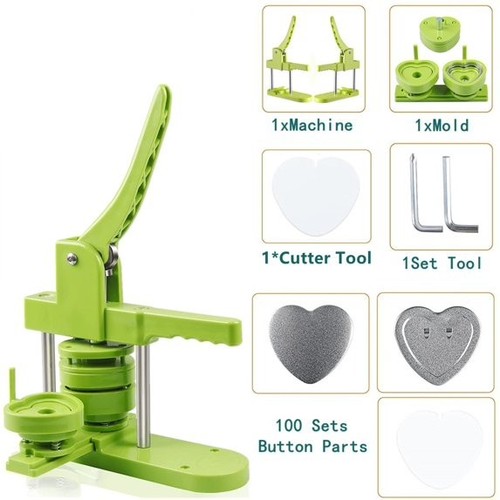 Button maker machine badge - button, machine,