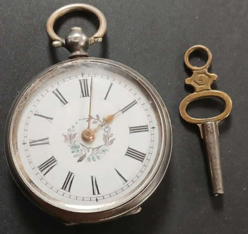 Antique small swiss fusee - swiss,