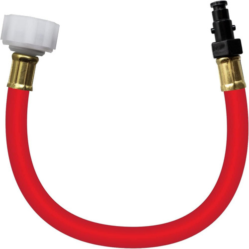 Flush hose adapter - hose, for