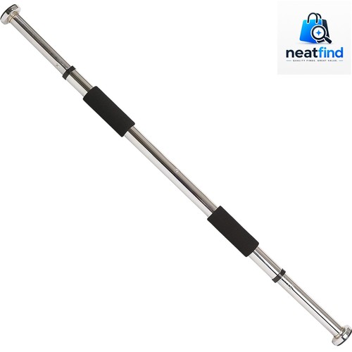 Adjustable doorway pull bar - adjustable, up