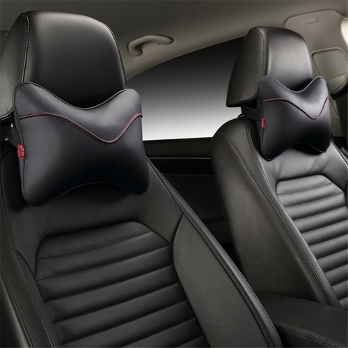 1pair black redcar pillows - 1pair, black&redcar