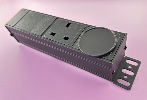 Way mains block with - mains,