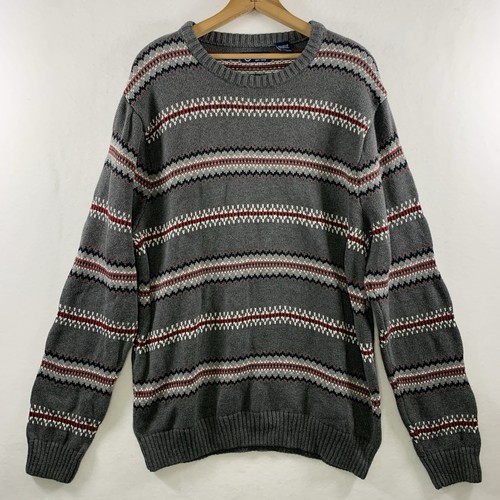 Chaps mens fair isle crew - chaps,