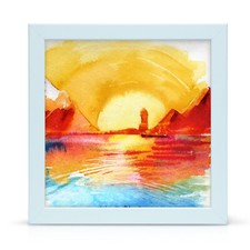 Square Picture Frame Photo Frame Poster Size Frame Black Oak White Pewter Walnut