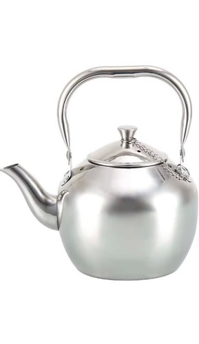 Stainless steel whistling tea - steel,