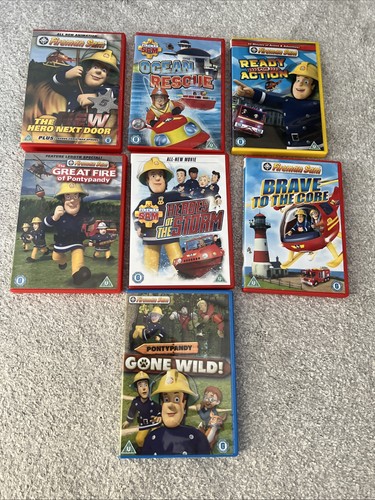 Fireman sam dvd bundle pack - bundle, 7-pack