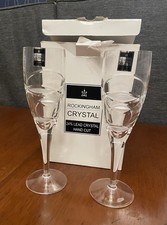 Pair of Rockingham Crystal