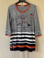 Long sleeve striped top from