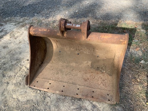 Toothless excavator bucket - 1m,