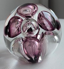 Langham Paperweight Pink &