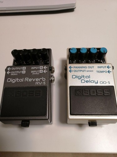 Boss digital reverb - reverb, &