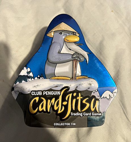 Topps club penguin card - penguin, card-jitsu