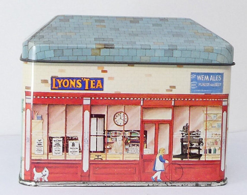 Decorative tin lyons - decorative,