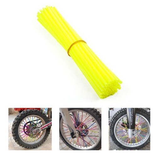 Wheel rim spoke covers - rim, wraps