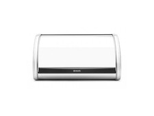 Brabantia - Roll Top Bread Bin Medium- Canister for 1 Loaf of Bread - Extra Stor