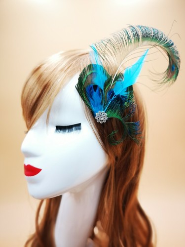 Dark green gold peacock - gold,