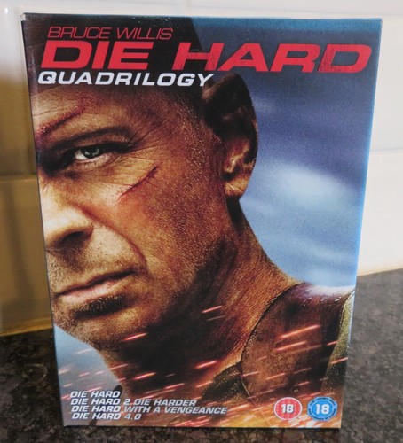 Die hard quadrilogy dvd - hard, box