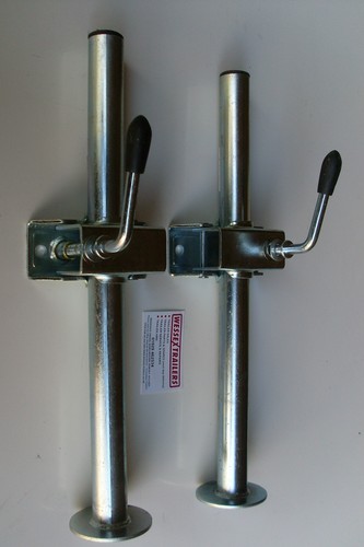 Pair 34mm prop stands - prop, &