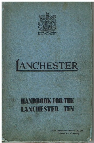 Lanchester 1st series - 1st,