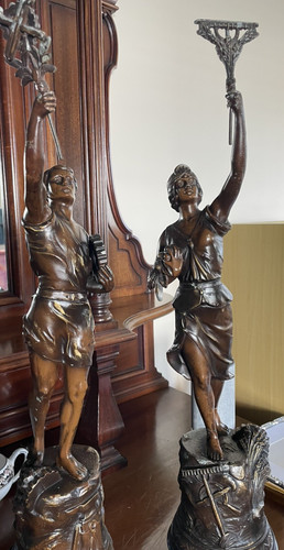 Large pair french antique - french,