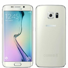 Excellent Condition Samsung Galaxy S6 Edge SM-G925F 32GB White (Unlocked)