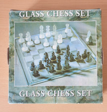 Glass Chess Set - complete
