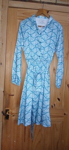 Blue shirt dress gina bacconi - shirt,