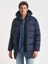 GANT Mens Evening Blue Active Cloud Mid Length Jacket
