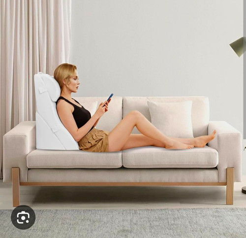 White foldable foam bed - foam,