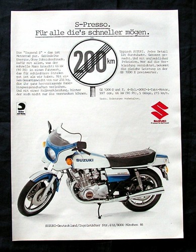 Suzuki 1000 original - suzuki, gs