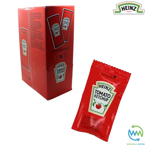 Heinz tomato ketchup sachets - tomato,