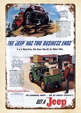 The car has two business ends