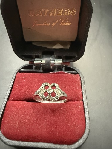 Vintage silver marcasite - vintage,