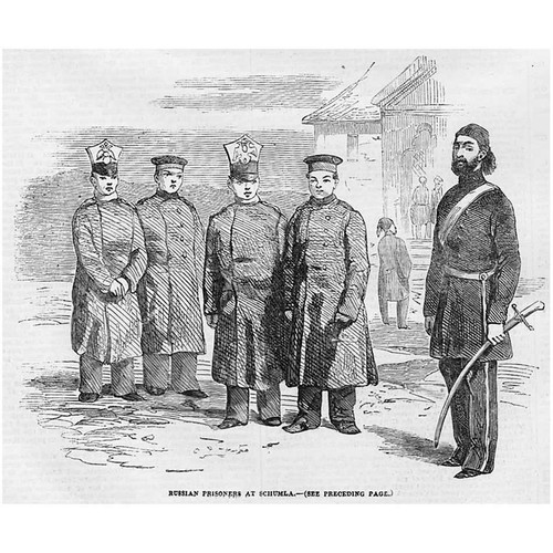Crimean war russian prisoners - war,