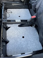 Underseat Shelves for VW Transporter T5 to T6.1 Double Bench Seat.