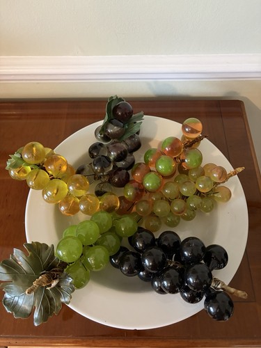 Vibrant faux grape cluster - vibrant,