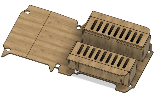 Ply camper pod - pod, storage
